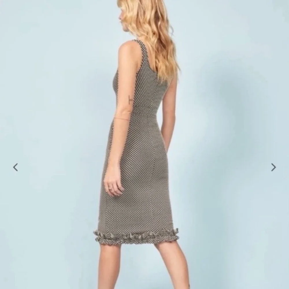 Reformation Jem Midi Sheath Dress Polka Dot size Small - Picture 2 of 8